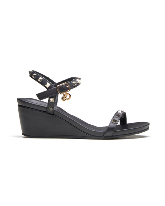 Quella Leather Wedges