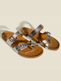 Brescia Leather Slides