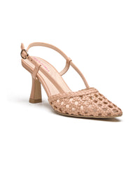 Lead woven heels