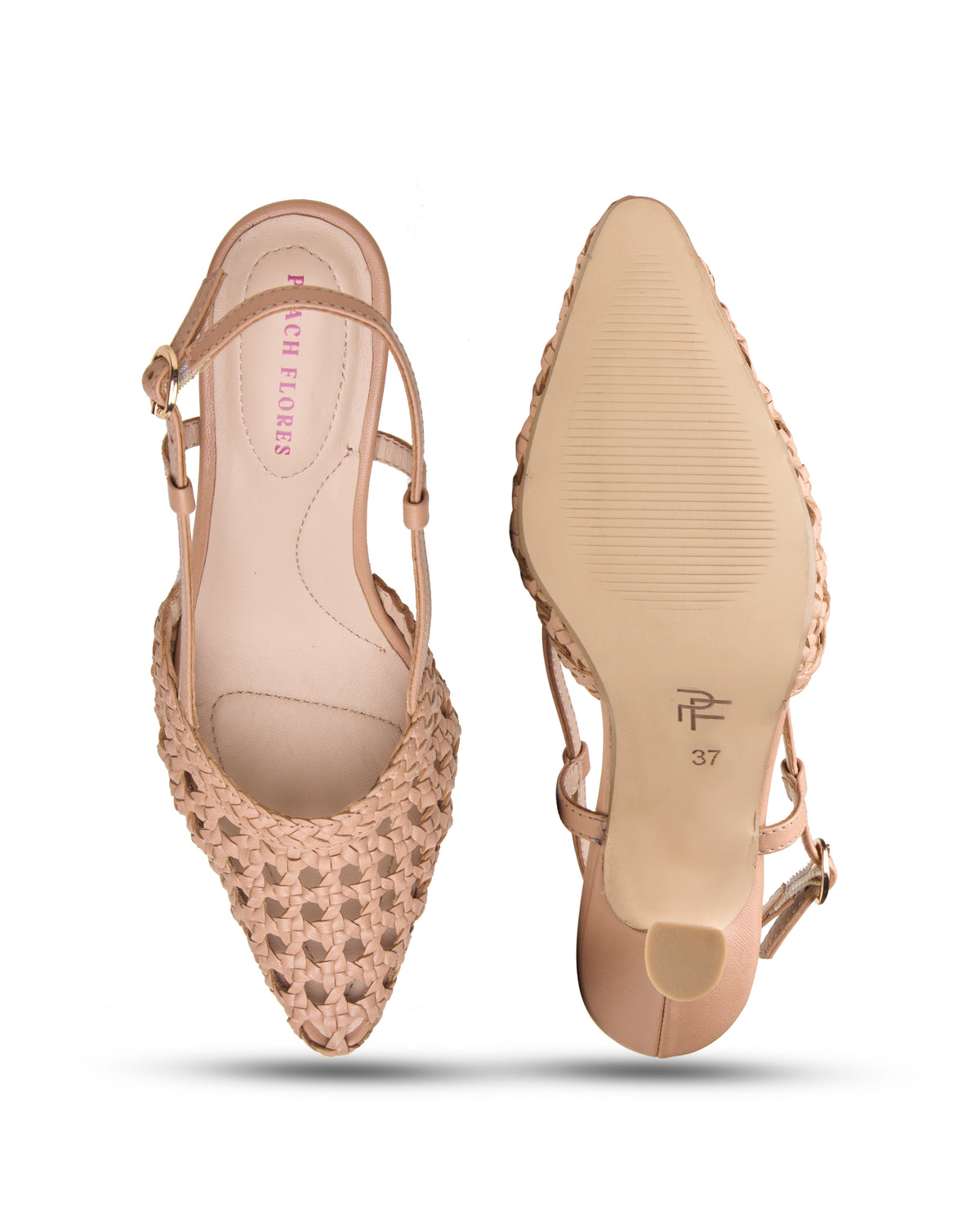Lead woven heels