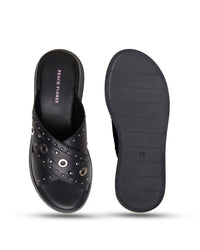 Bella Leather Wedge