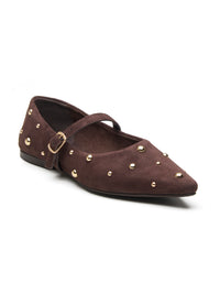 Ayra Leather Flats