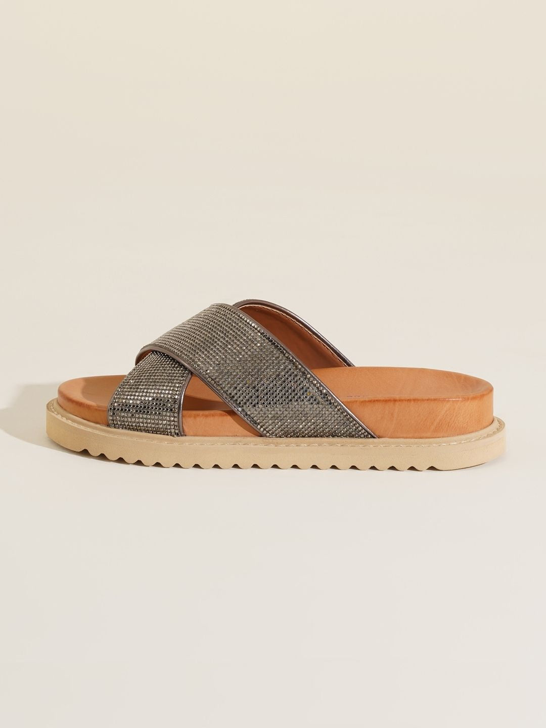 Taylor Leather Slides