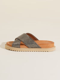 Taylor Leather Slides