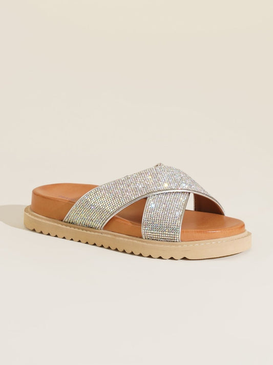 Taylor Leather Slides