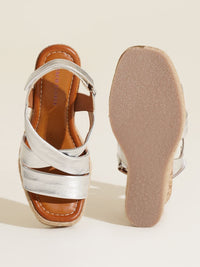Amnesia Leather Wedge