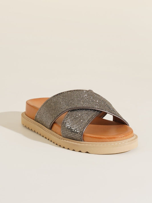 Taylor Leather Slides
