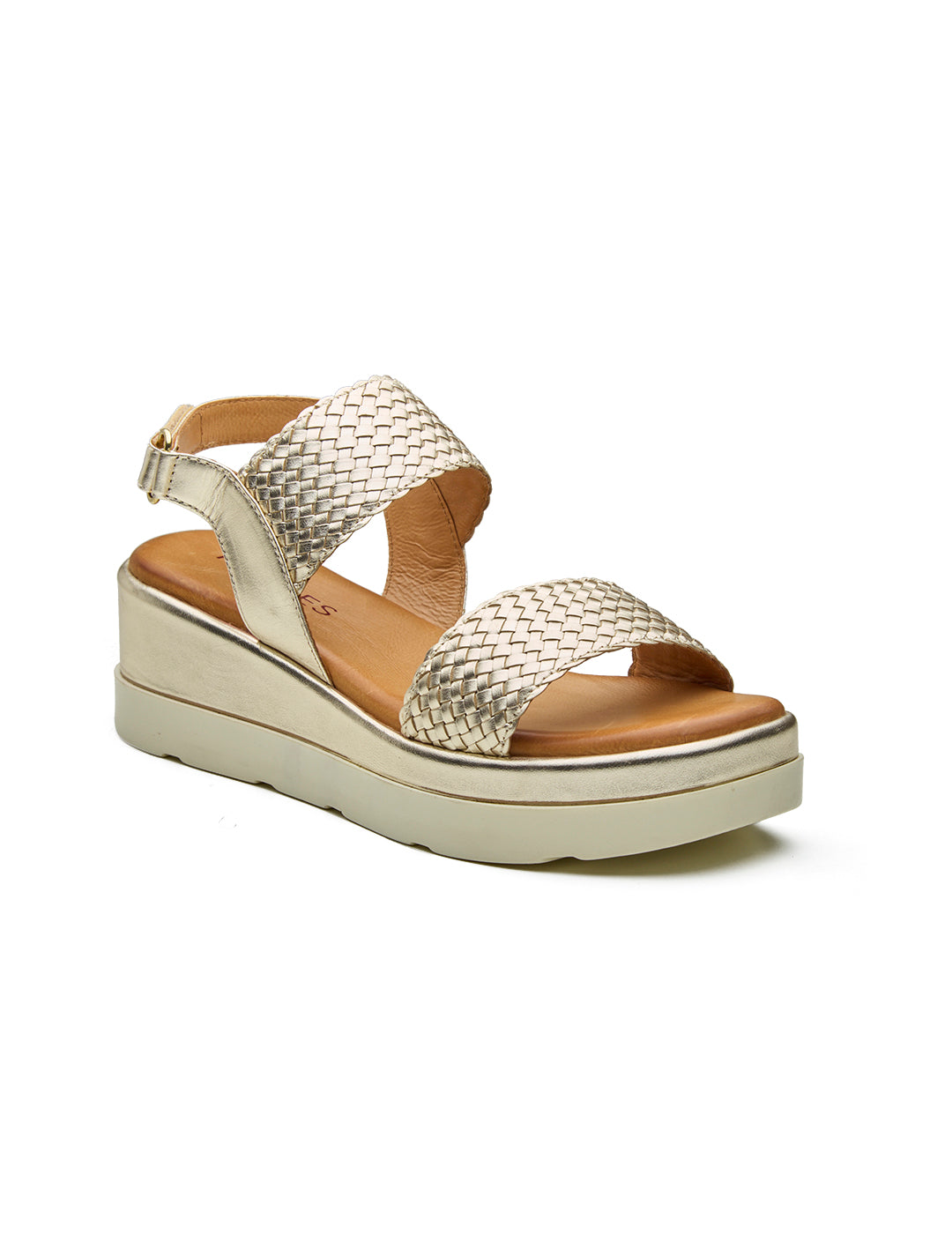 Bodrum Leather Wedge