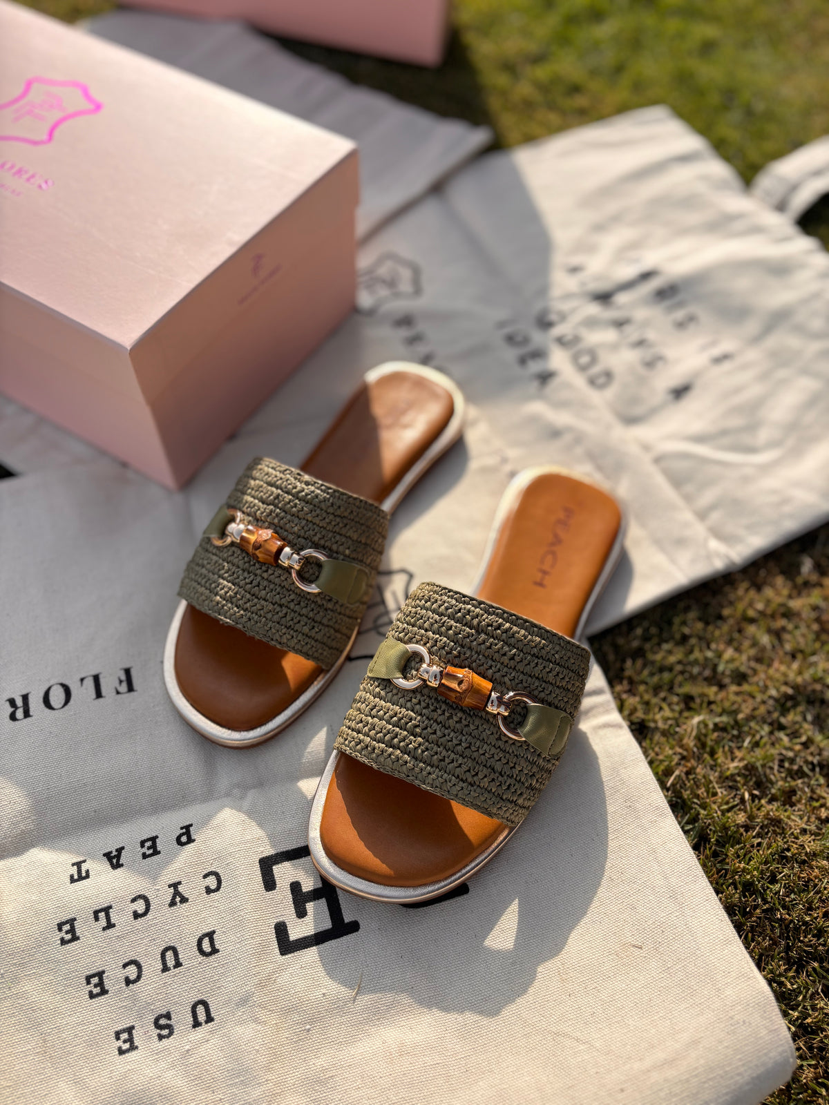 Marbella Leather Flats