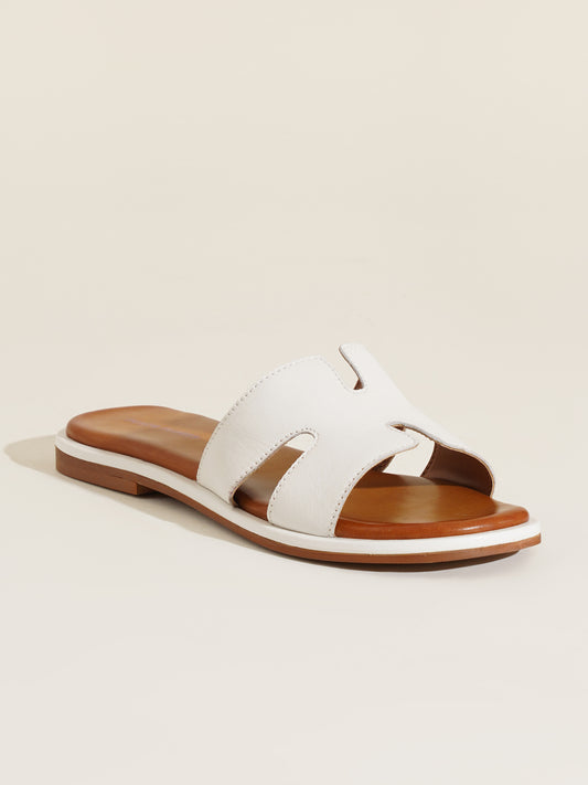 Bloom Leather Flats