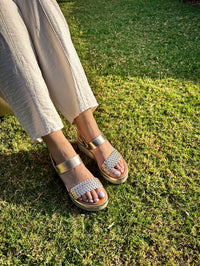 Giselle Leather Wedge