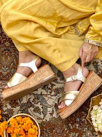 Tulum Leather Wedge
