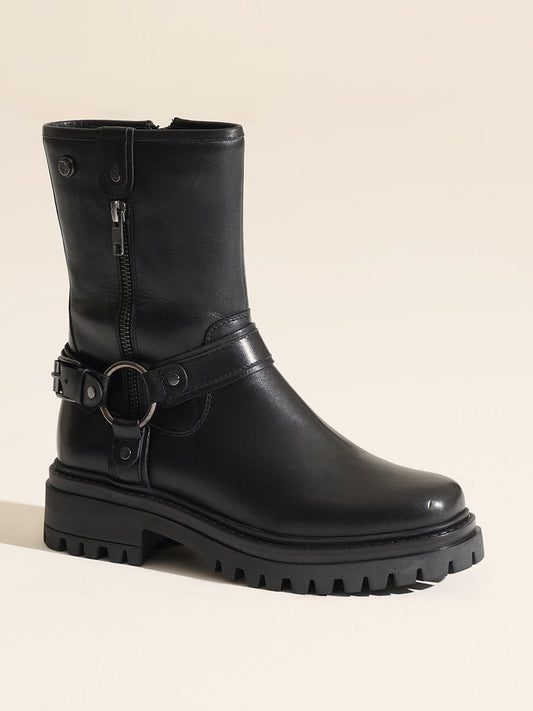 Liverpool Leather Boots