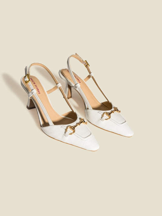 Ophelia Leather Heels