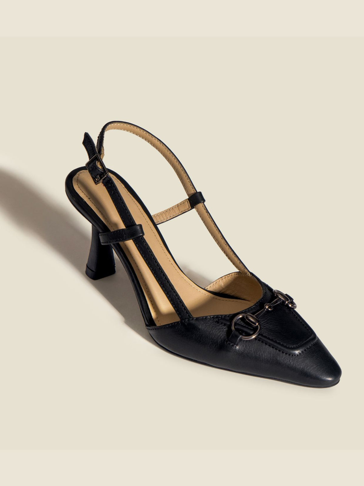 Ophelia Leather Heels