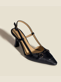 Ophelia Leather Heels
