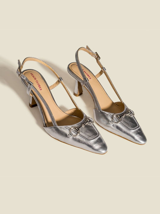 Ophelia Leather Heels
