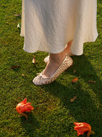Florida Leather Ballet Flats