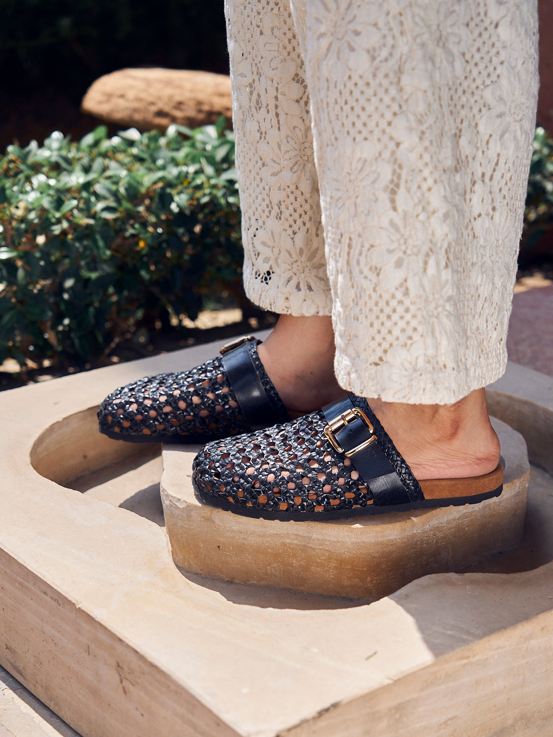 Valencia Leather Flats