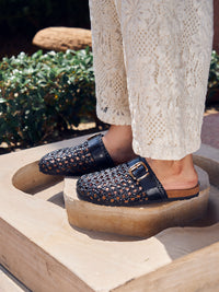 Valencia Leather Flats