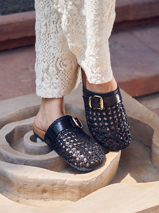 Valencia Leather Flats