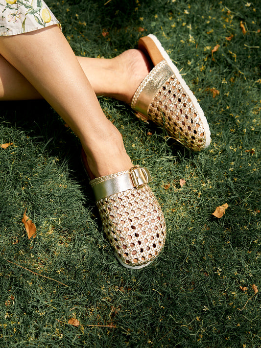 Valencia Leather Flats