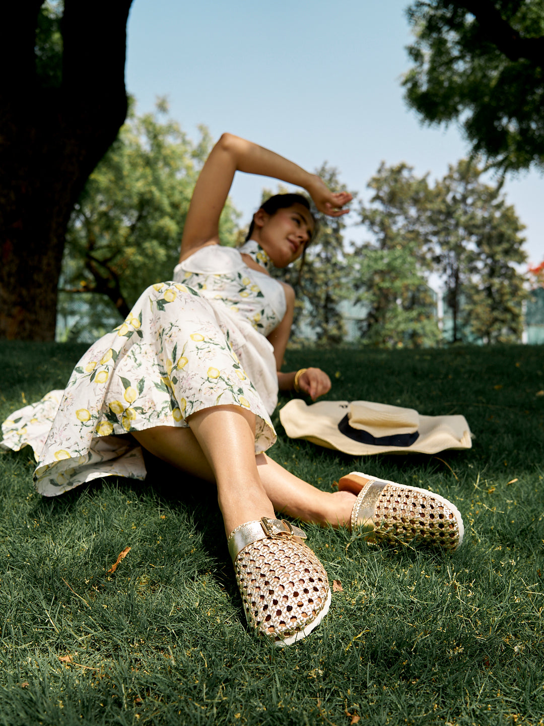 Valencia Leather Flats