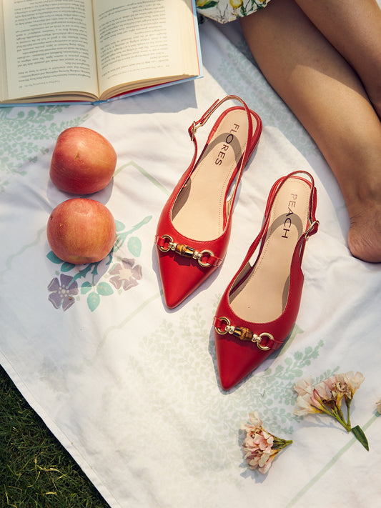 Rome Leather Heels