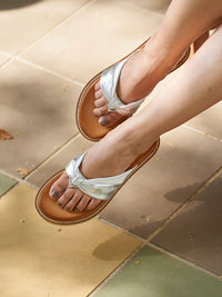 Peru Leather Flats