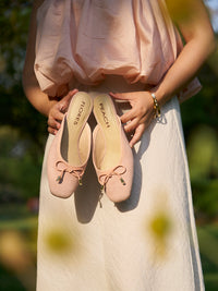Amalfi Leather Flats