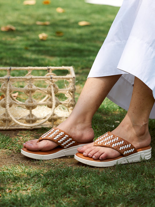 Marrakesh Leather Flats