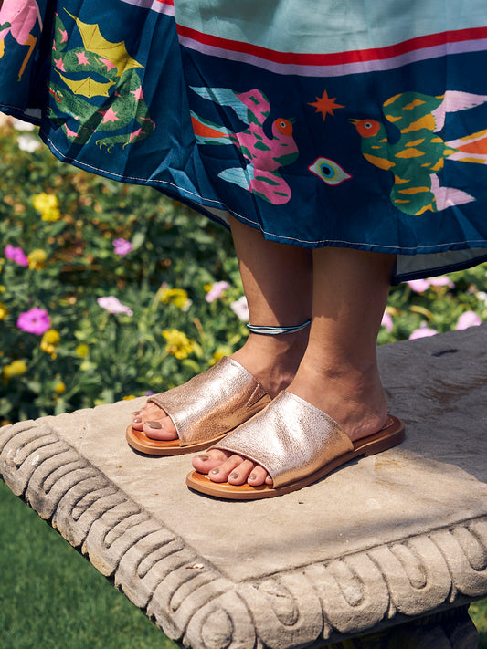 Sicily Leather Flats