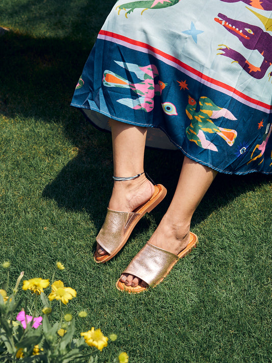 Sicily Leather Flats