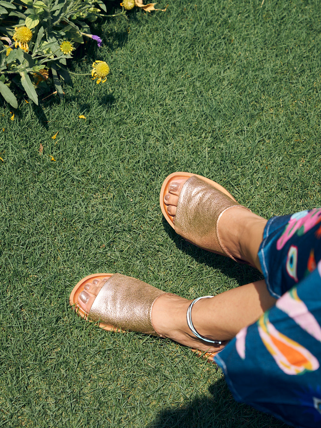 Sicily Leather Flats