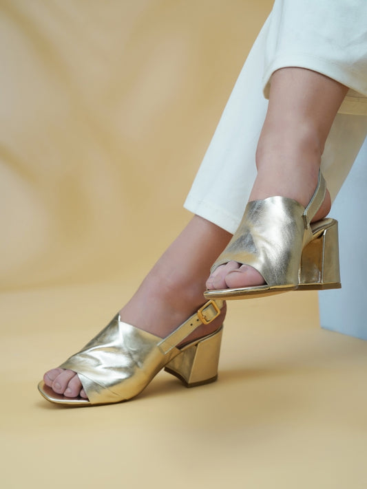 Madeline Leather Heels