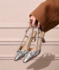Ophelia Leather Heels