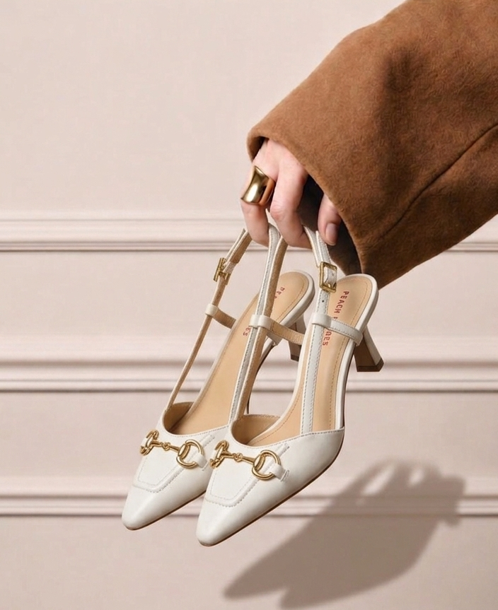 Ophelia Leather Heels