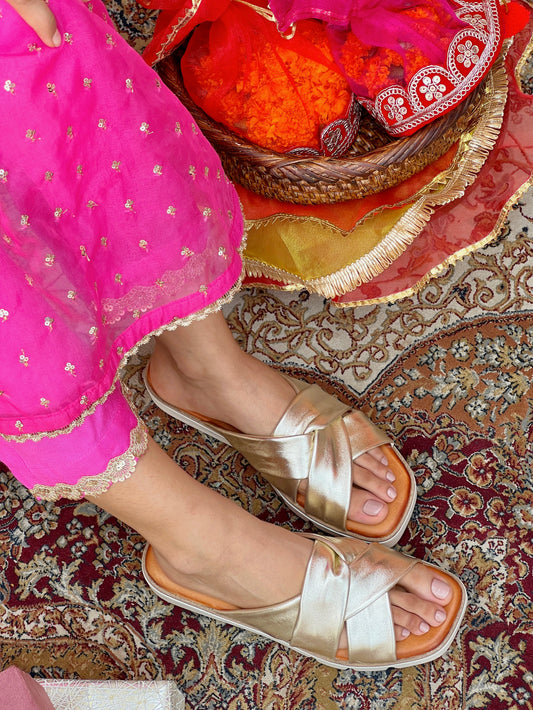 Lisbon Leather Flats