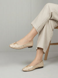 Florelle Leather Flats