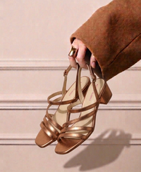 Serene Leather Heels