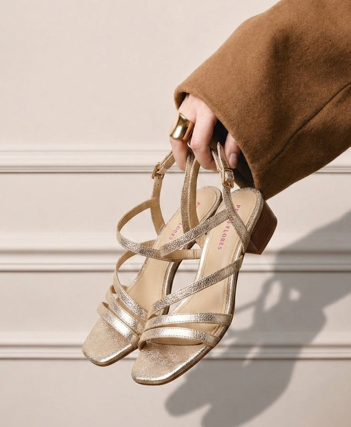 Serene Leather Heels