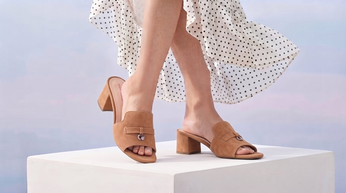 Velora Leather Heels