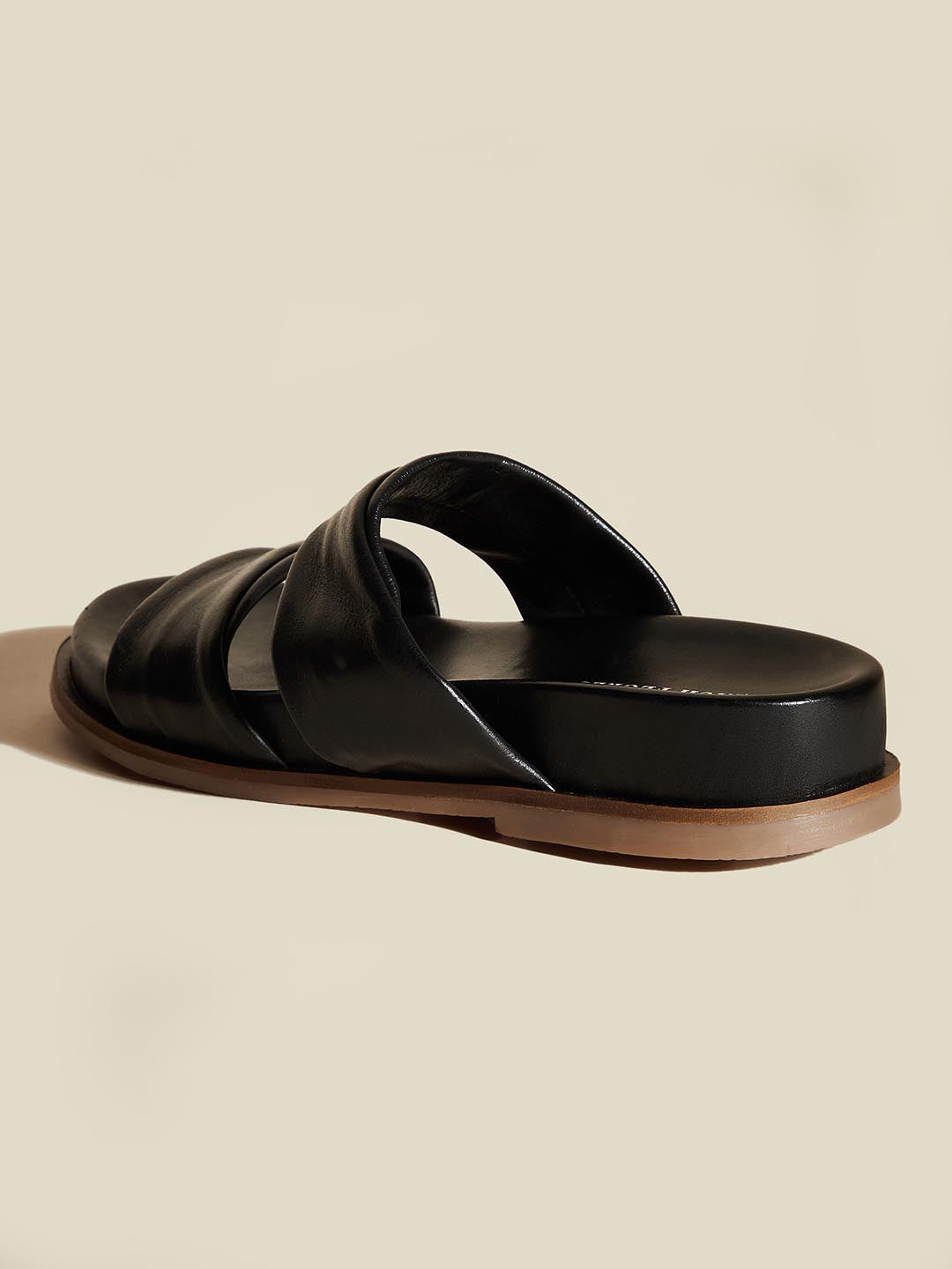 Laura Leather Slides