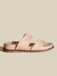 Laura Leather Slides