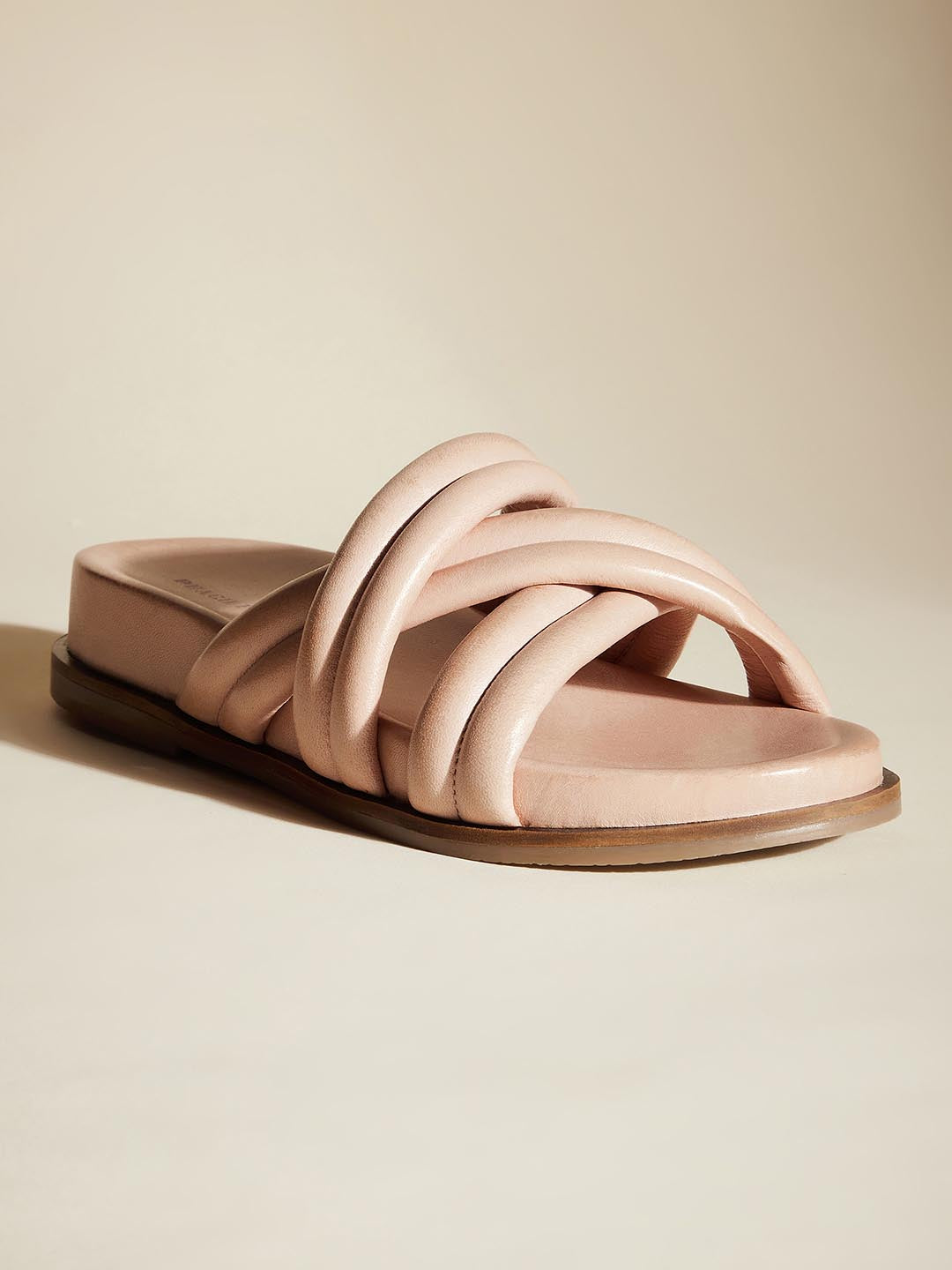 Lily Leather Slides