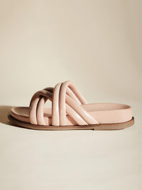 Lily Leather Slides