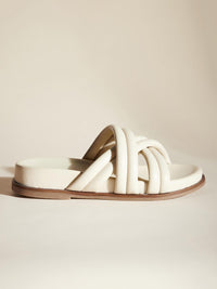 Lily Leather Slides