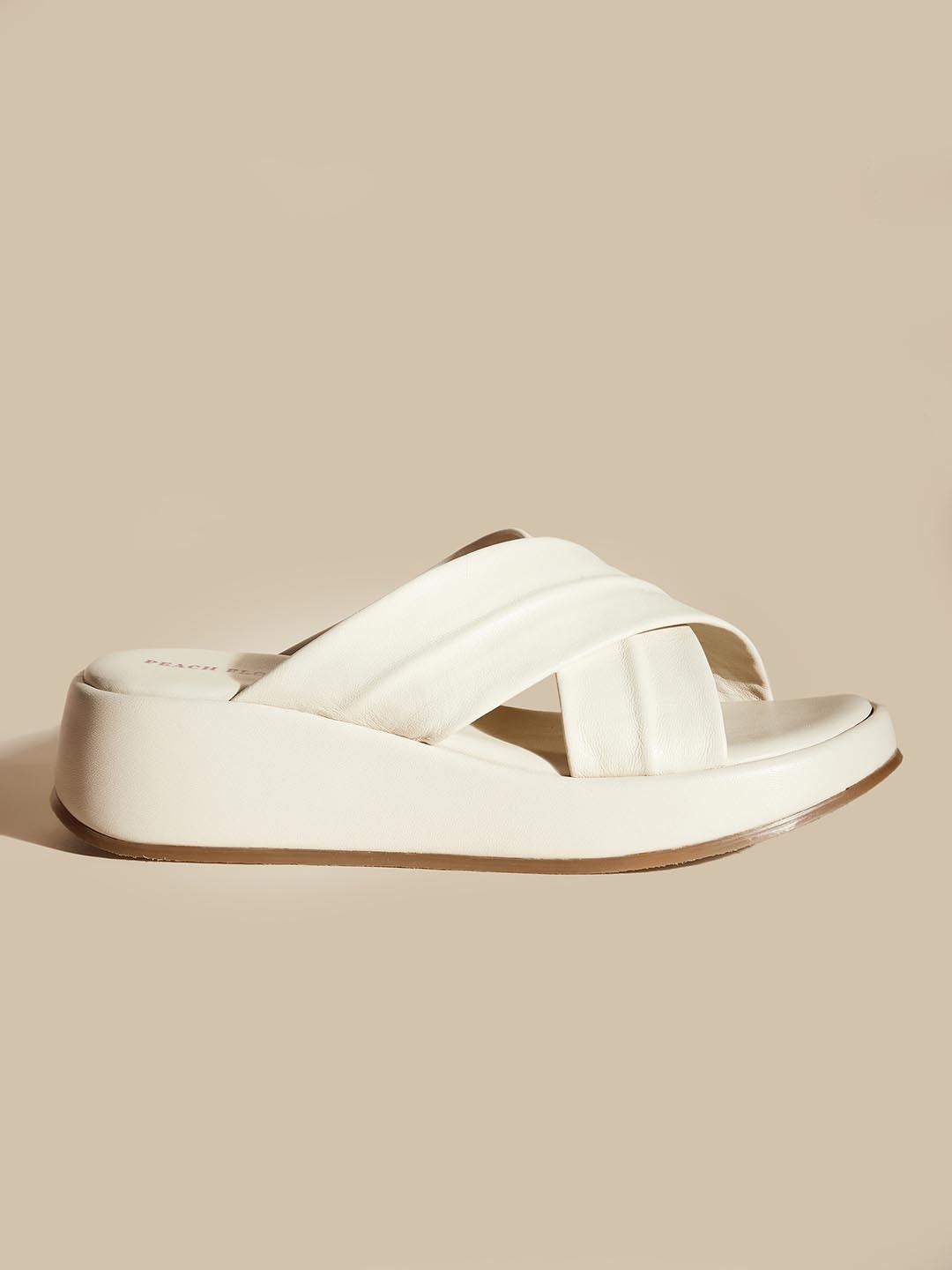 Florena Leather wedge