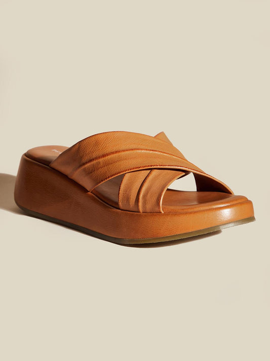 Florena Leather Wedge