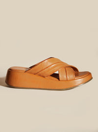 Florena Leather Wedge